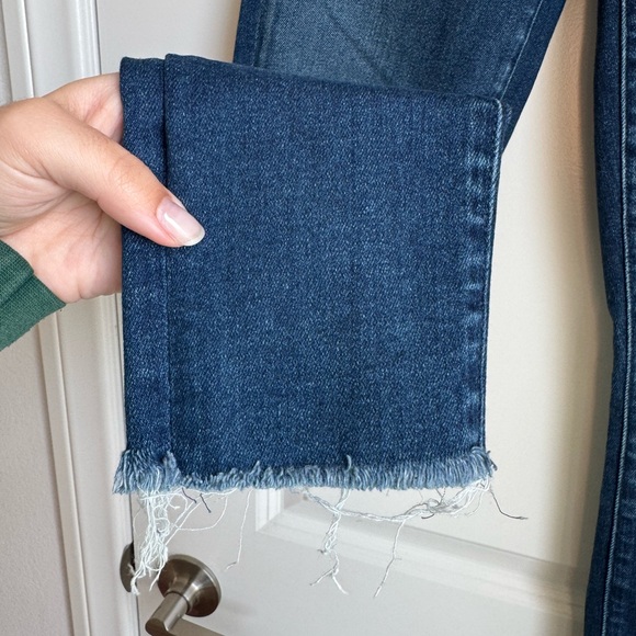 MOTHER Looker Ankle Fray Jeans Size 25 - Picture 5 of 13
